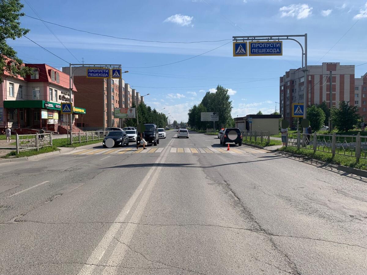 На пешеходном переходе в Бердске в ДТП пострадала женщина
