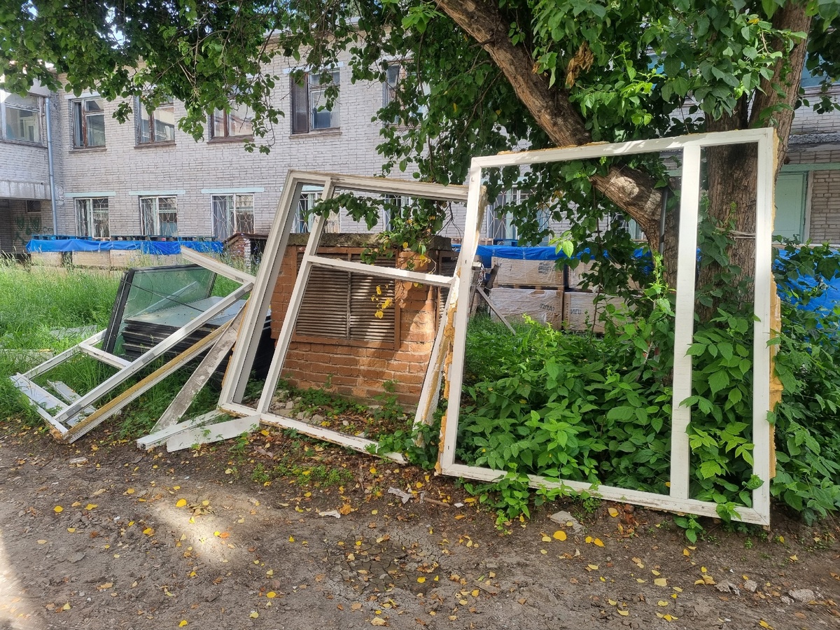 Капремонт БЦГБ на ул. Пушкина – что сделано? | 05.07.2024 | Бердск -  БезФормата