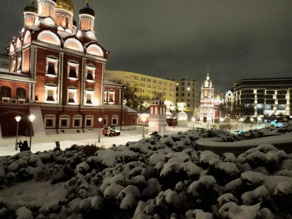 Новогодняя Москва