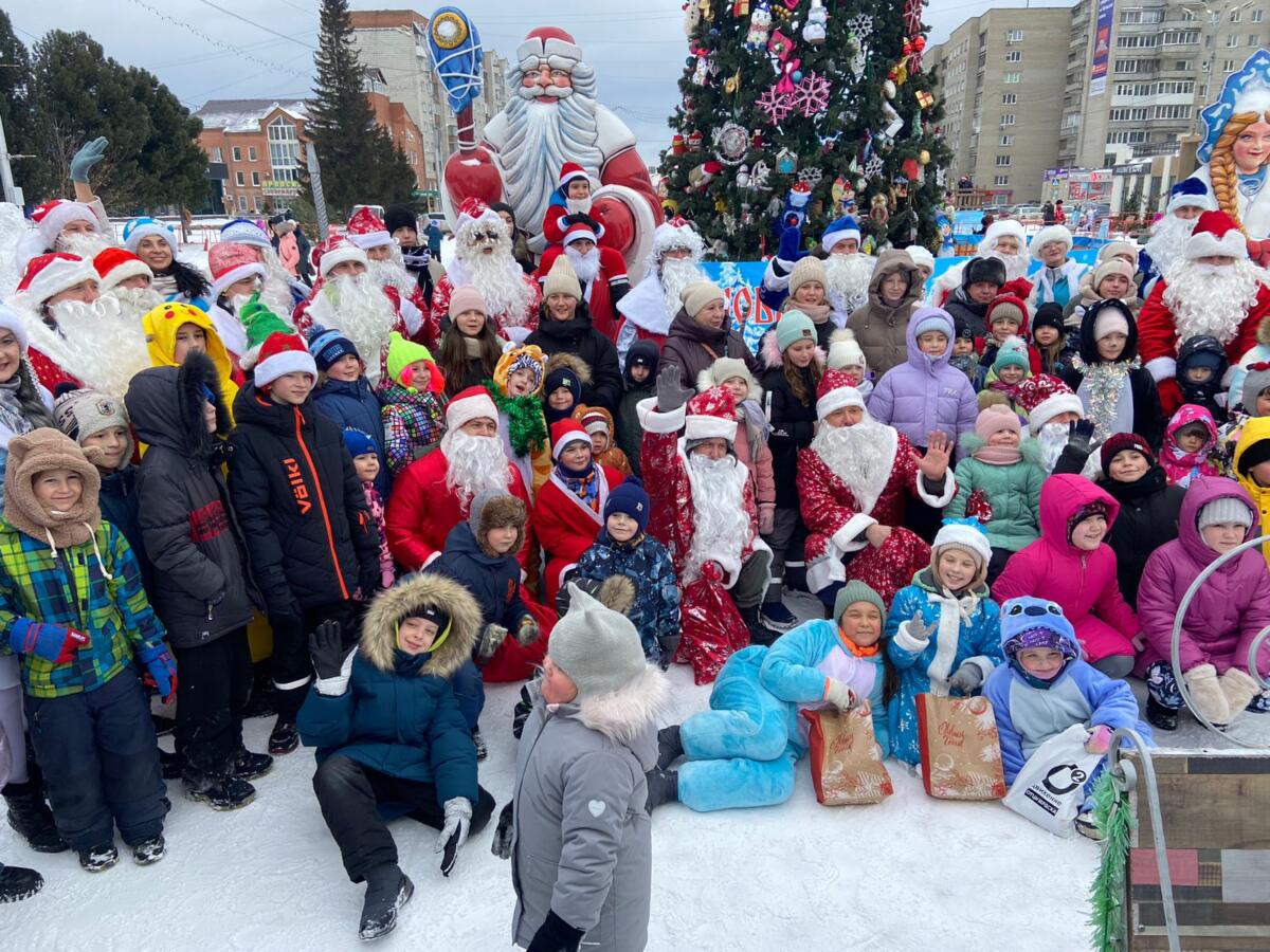 Десант сказочных персонажей высадился в Бердске