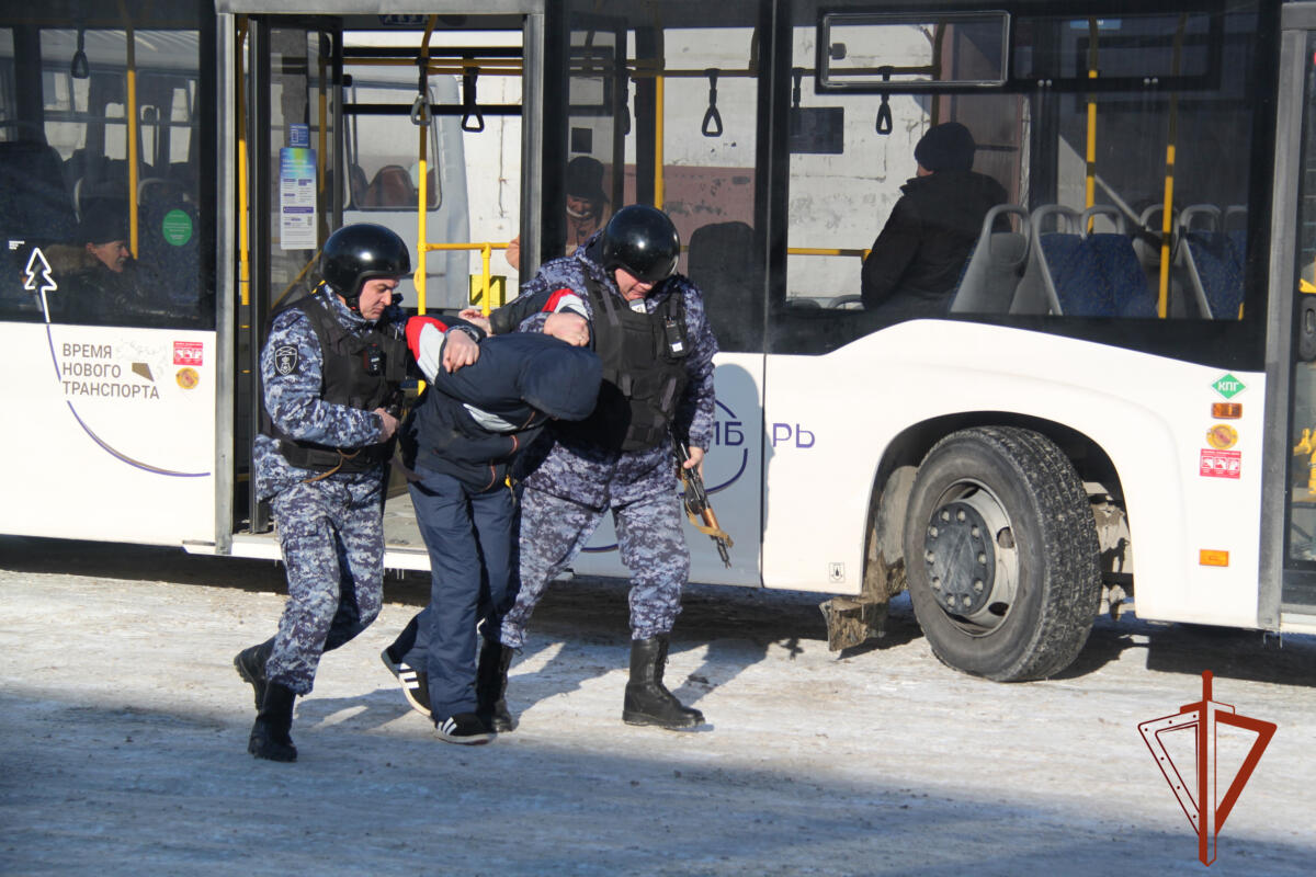 Искитимские автобусы взяты под охрану Росгвардии