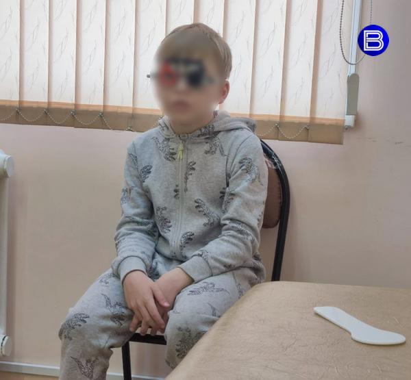 Ребенок проходит лечение