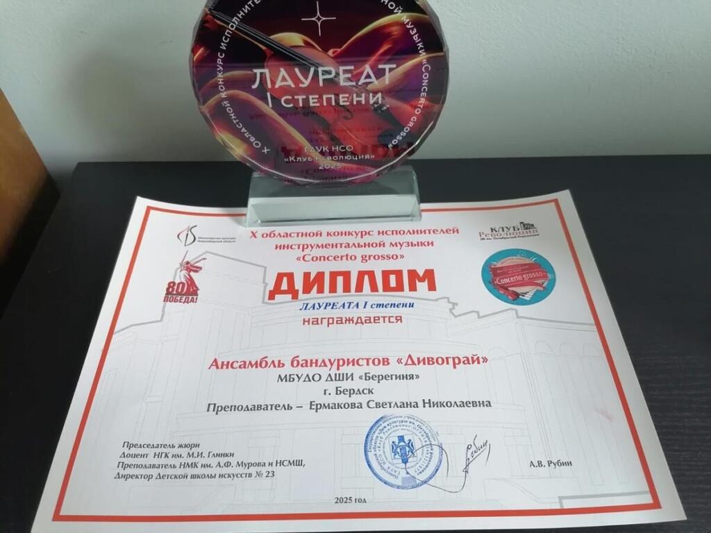 Награды бандуристов