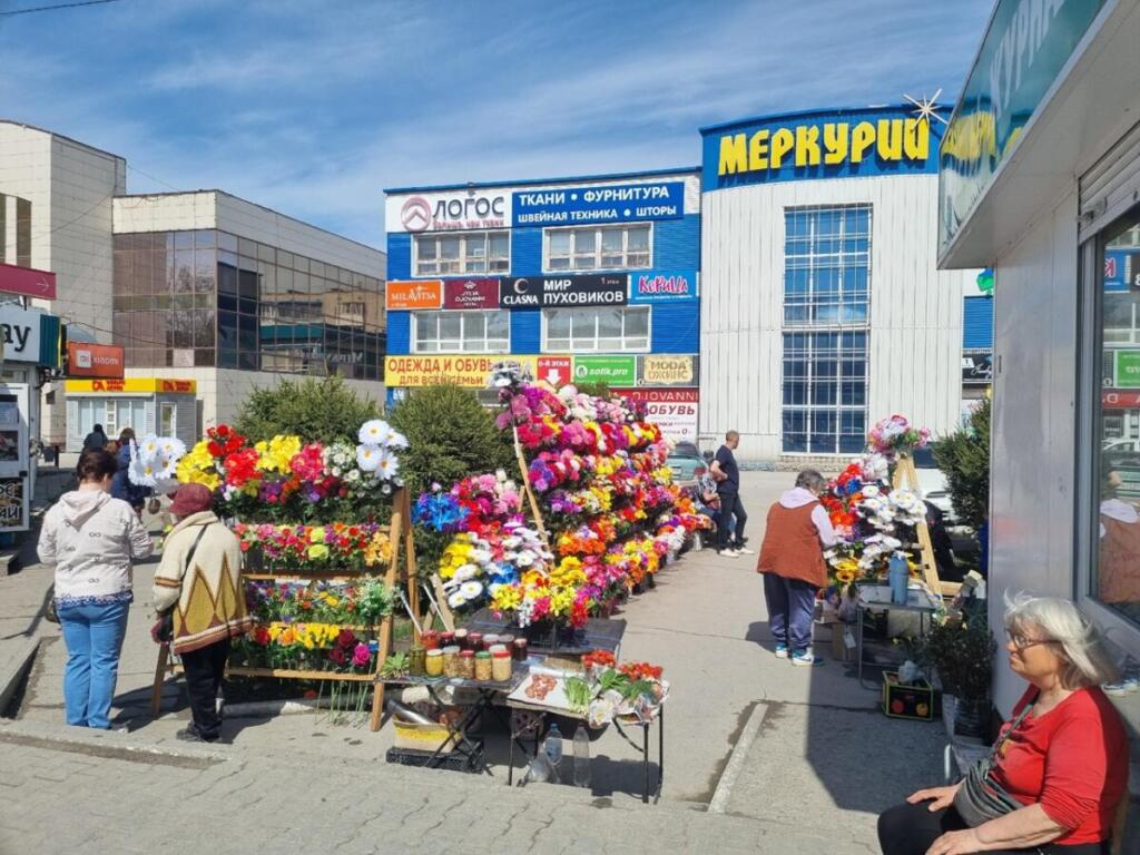 Несанкционированная торговля в Бердске 