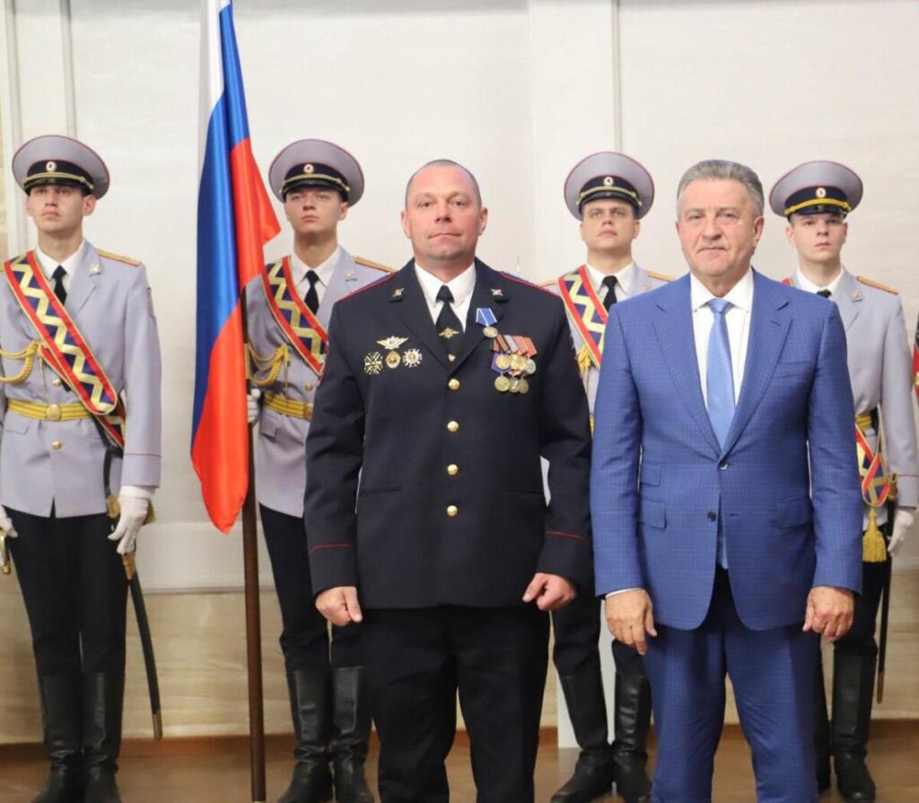 Награжден  Александр Рахманов из Бердска