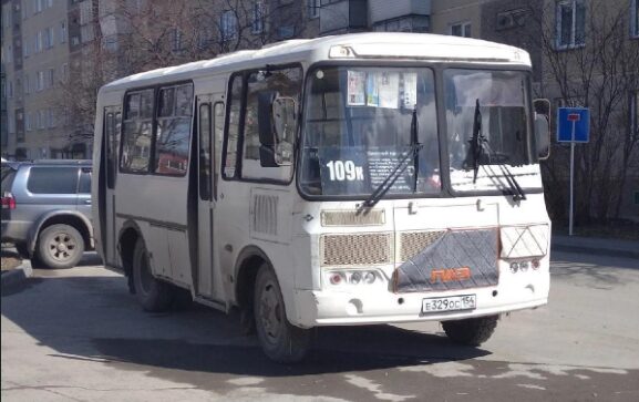 Автобус №109к  «Цветной проезд - ТЦ Бердск»