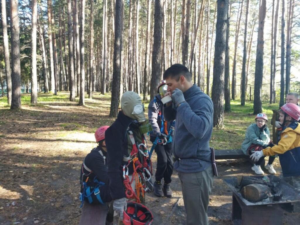 Юные спасатели борются за звание лучших в регионе