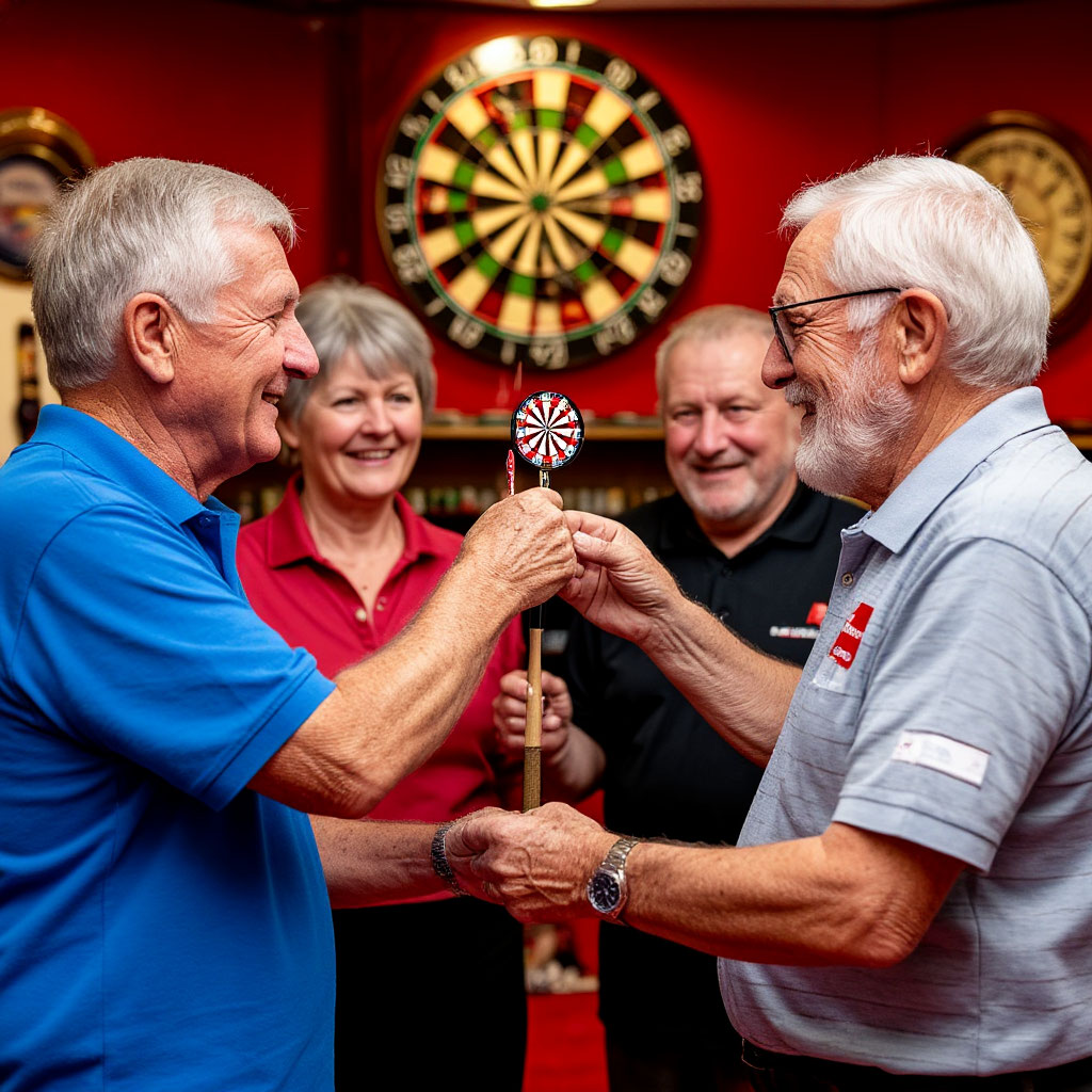 Пенсионеры Бердска сыграют не только в дартс