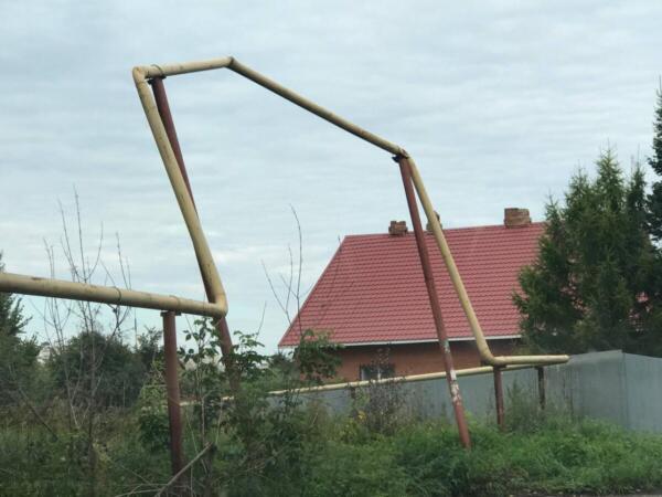 Газопровод поврежден Газопровод поврежден