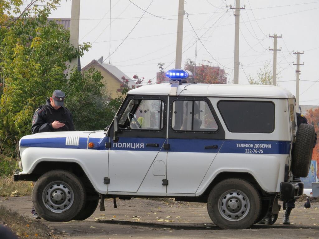 Территория оцеплена