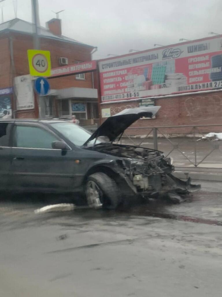 Место ДТП