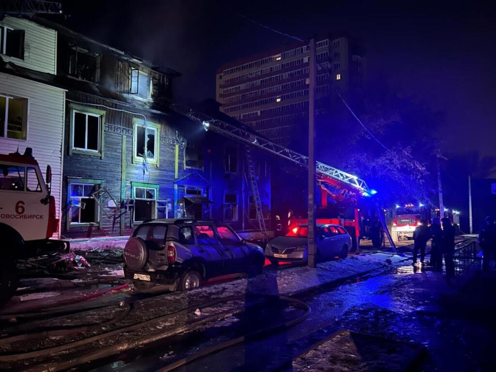 В пожаре погибли люди