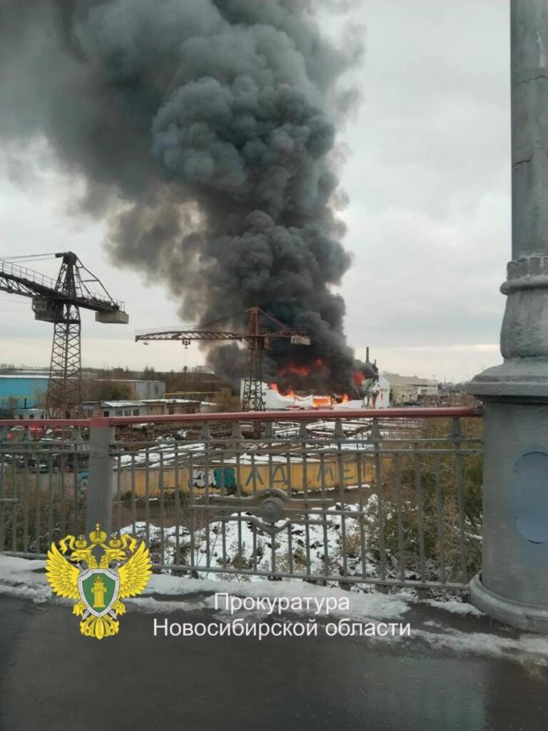 Склад потушили