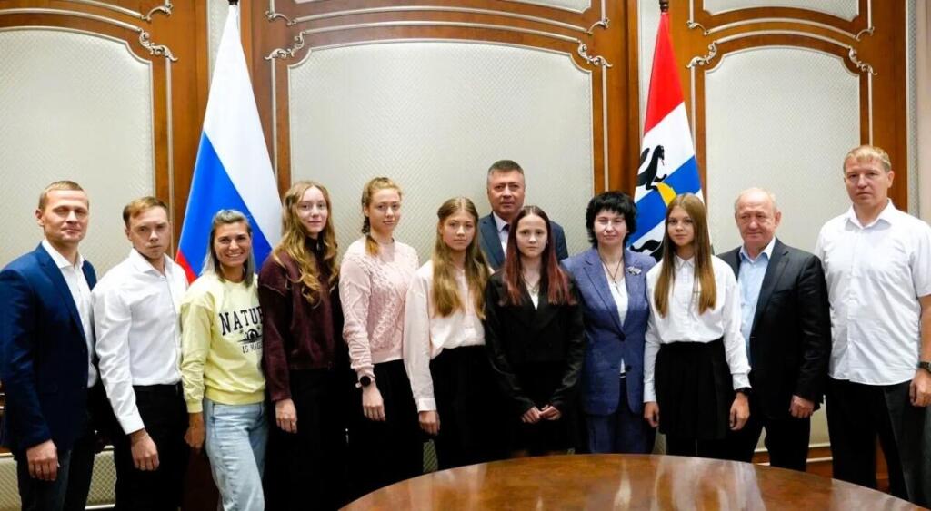 Бердские воспитанницы СШ 