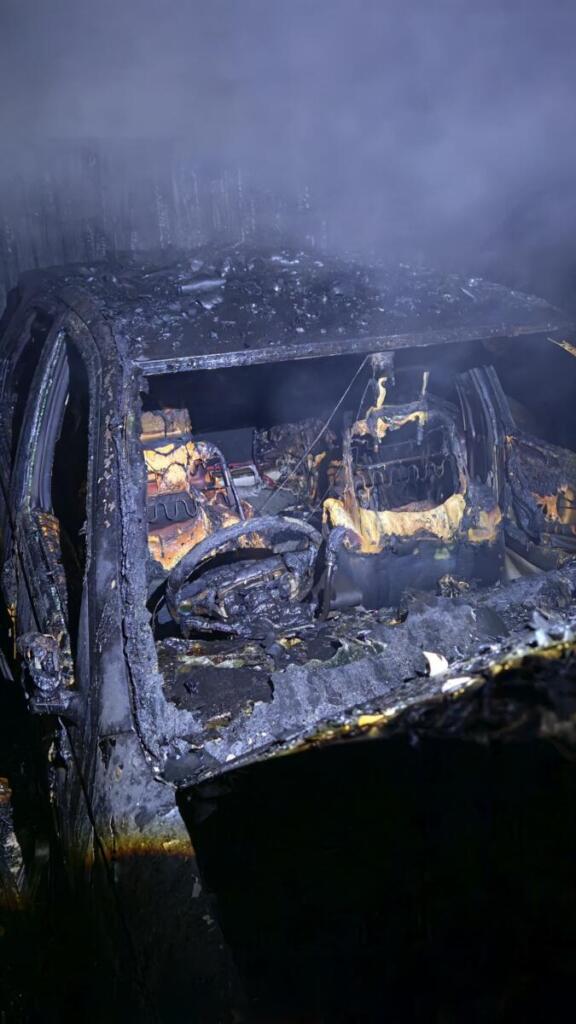 Автомобиль уничтожен