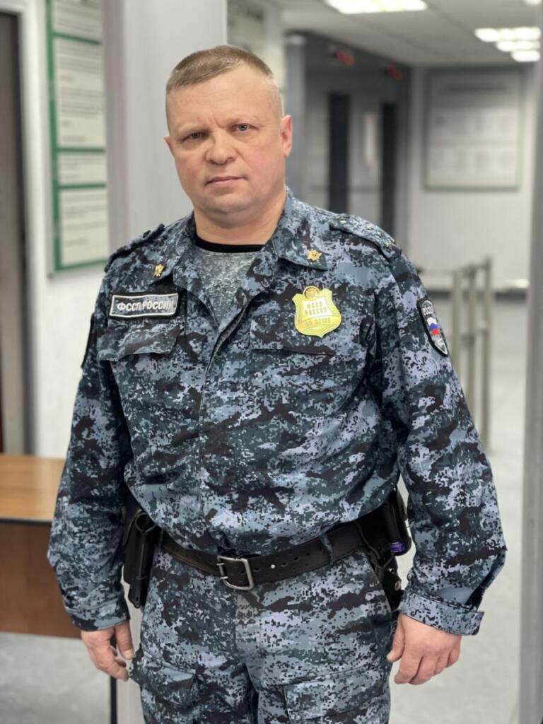 Капитан внутренней службы Дмитрий Леус