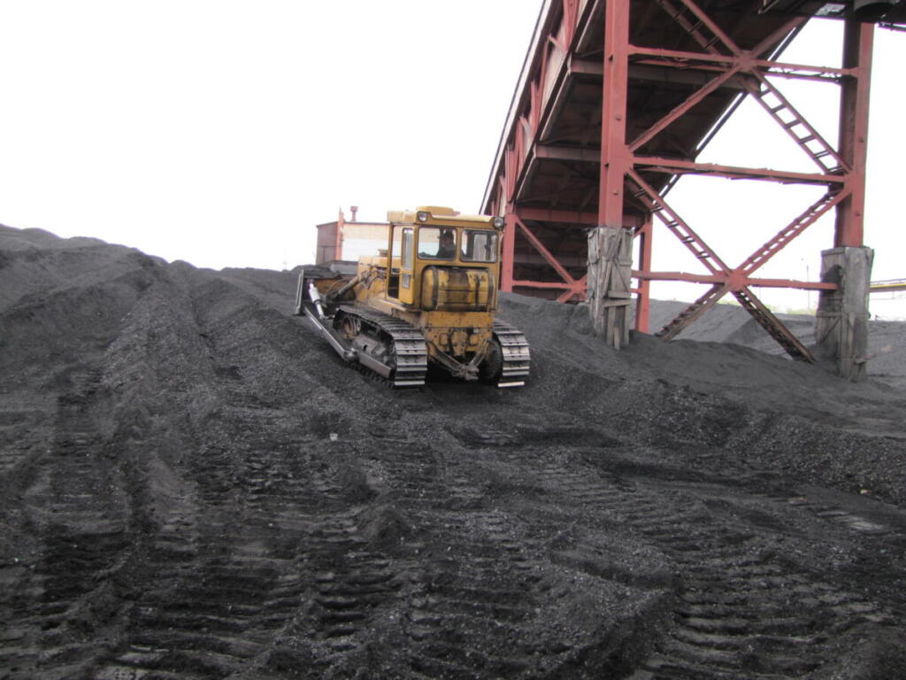 Запас угля на котельной