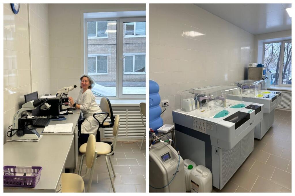 Обновленная лаборатория БЦГБ