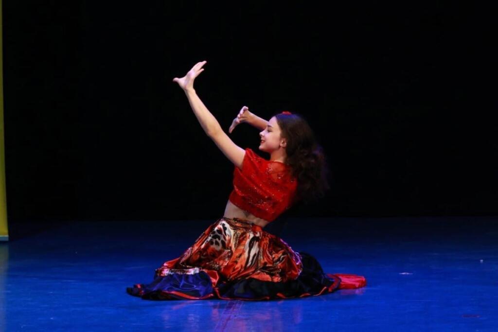 Валерия Алмаева на конкурсе 