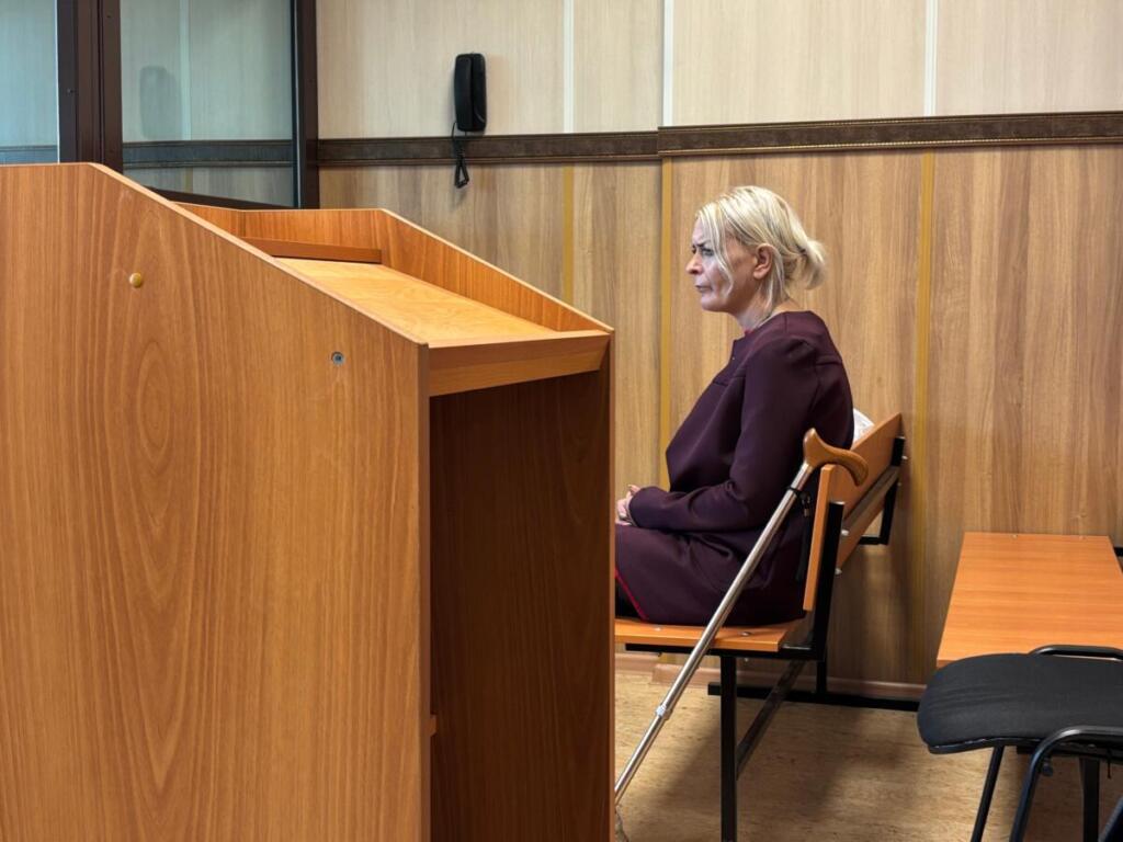 Фото из зала суда