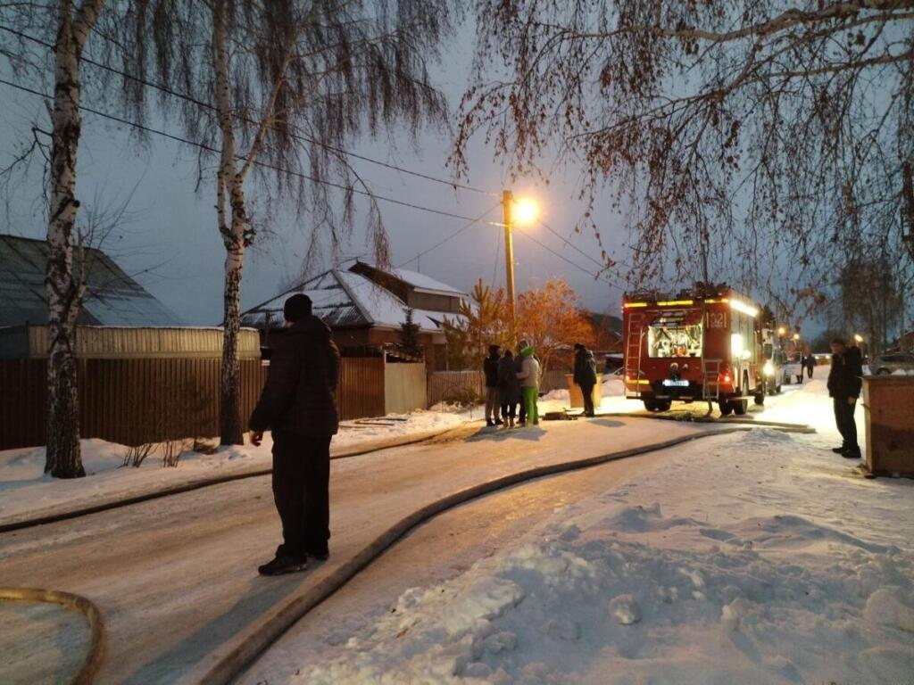 Горели дома