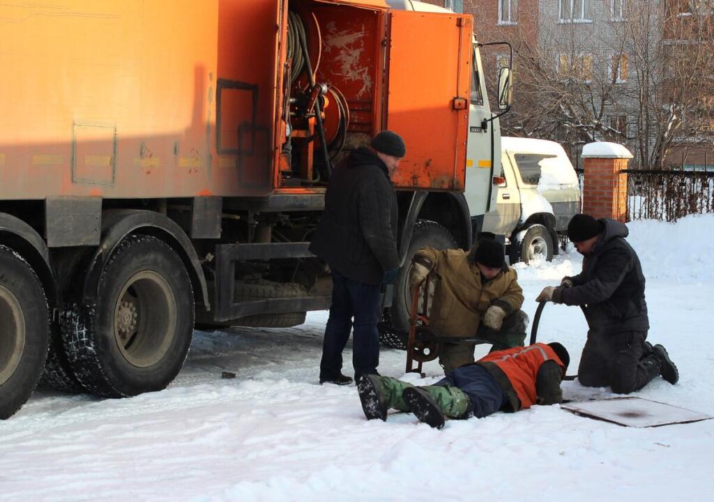 Устранение канализационного подпора