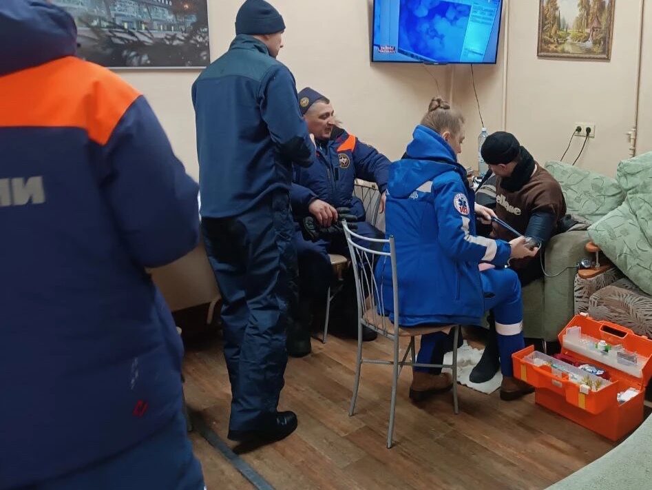 Молодого мужчину спасли в Бердске