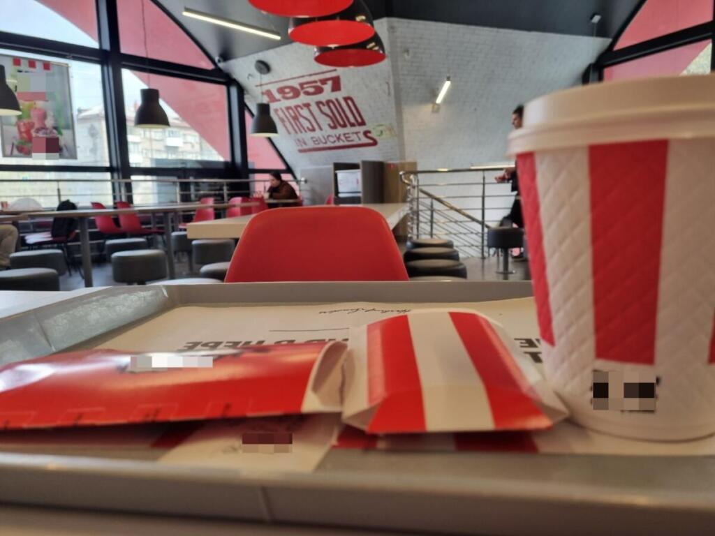 Заведение фастфуда