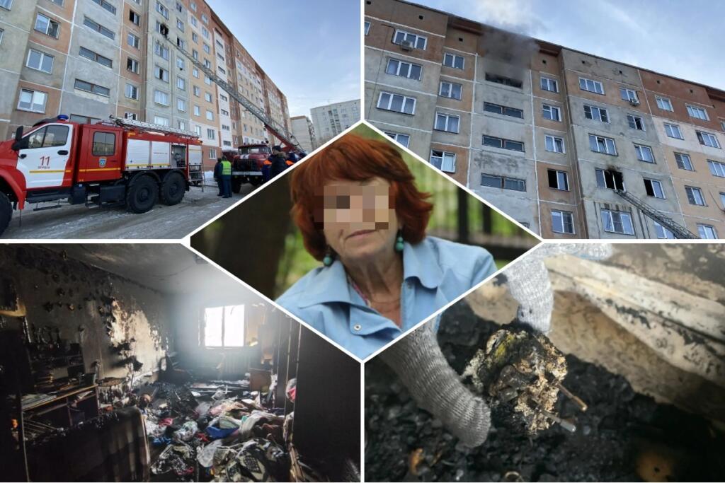 Пожар на ул. Горького в Бердске унес жизнь