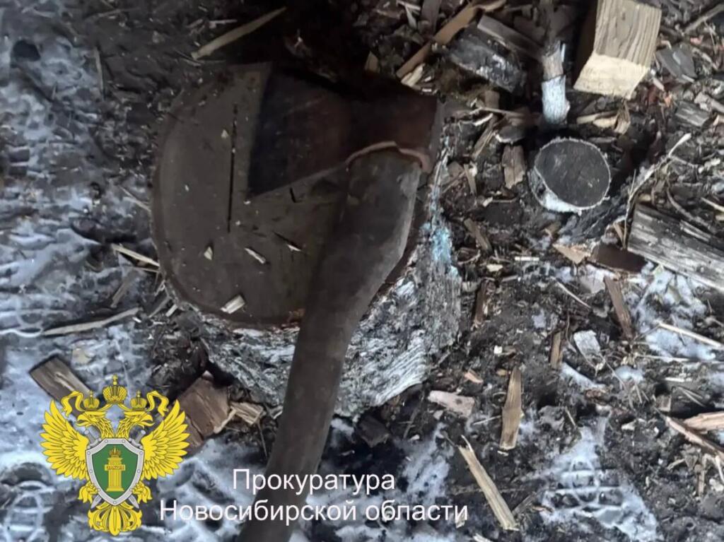 Мужчина угрожал топором