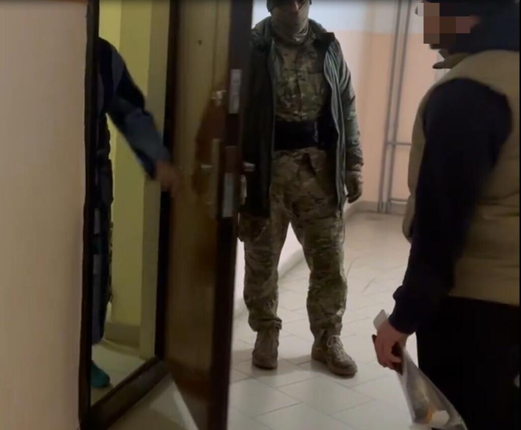 Момент задержания