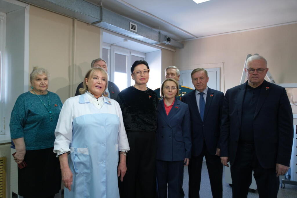 Центр открылся на базе Новосибирского областного госпиталя ветеранов войн № 2