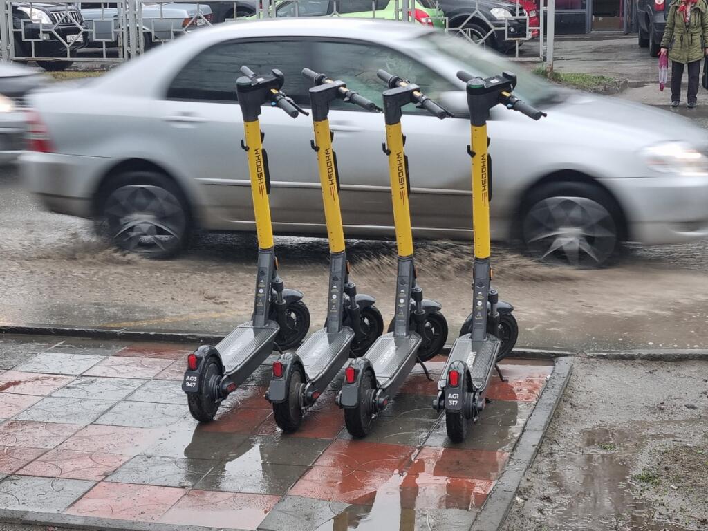 Начало проката электросамокатов