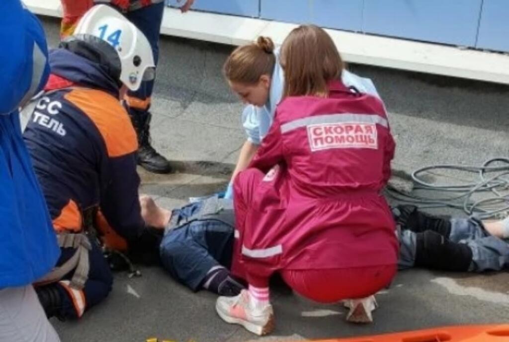 Мужчину госпитализировали