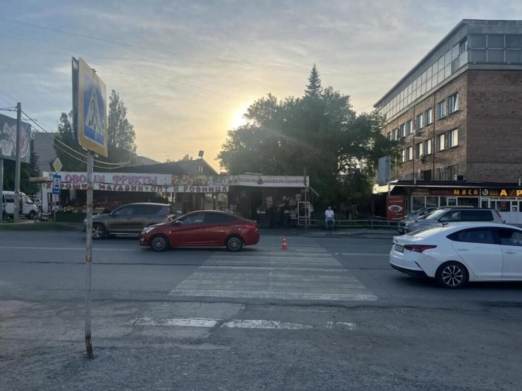 Место аварии