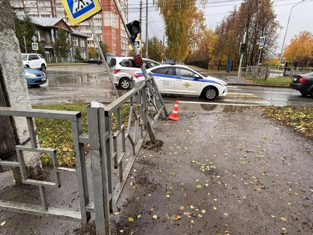 Место ДТП